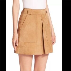Vince A-Line Skirt in Brown